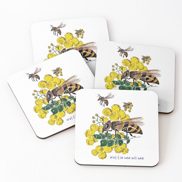 Item preview, Wattle bee will bee designed and sold by Rothwell Publishing.