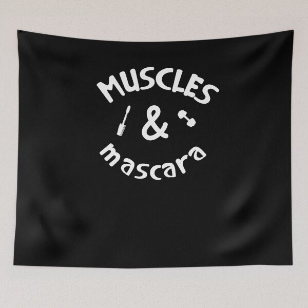 Item preview, Muscles And Mascara designed and sold by Merch By ika.