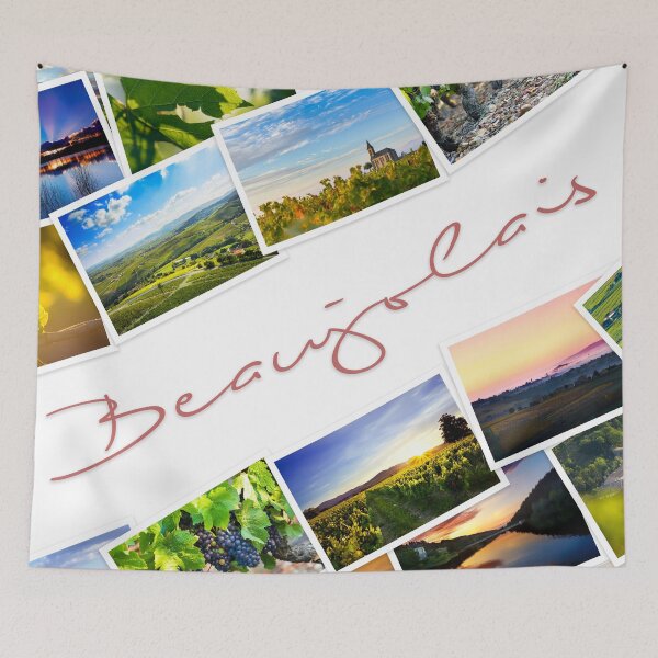Item preview, Landscape of Beaujolais in a photo collage designed and sold by Gaël FONTAINE.