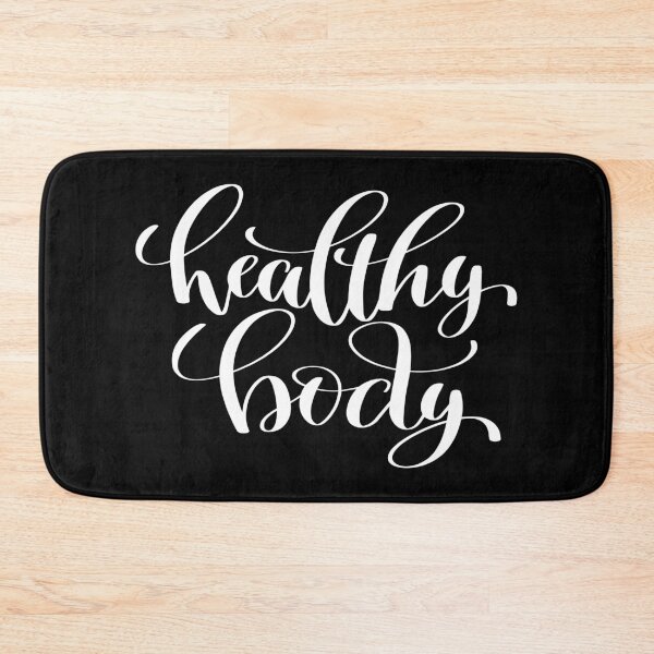 Item preview, Healthy Body Inspirational and Motivational Quotes designed and sold by ProjectX23.