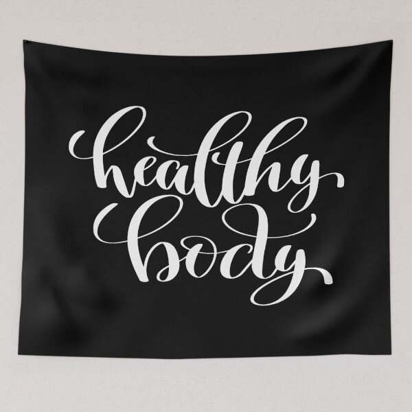 Item preview, Healthy Body Inspirational and Motivational Quotes designed and sold by ProjectX23.