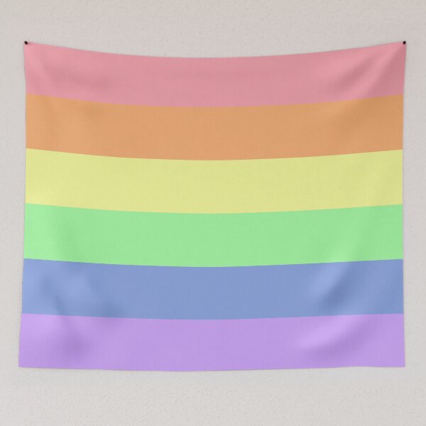 Item preview, Pastel Gay Flag designed and sold by AzraelAbbadon.