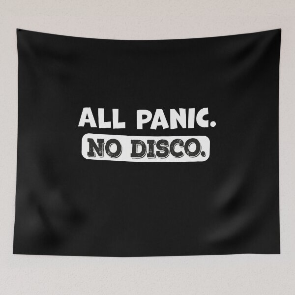 Item preview, All panic. No disco. designed and sold by graphicmeyou.