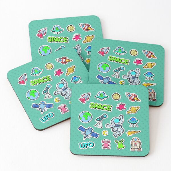 Artikelvorschau, Maske mit Weltraum-Patches für Kinder entworfen und verkauft von DreaK.