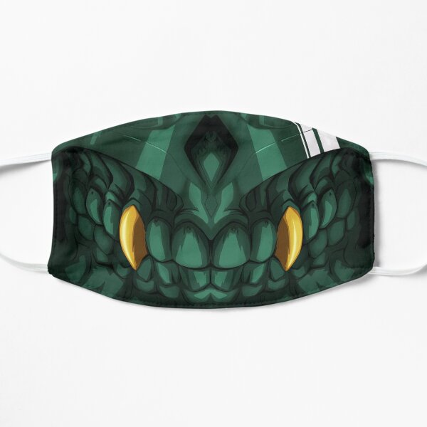 IF Skullington Mask Green Flat Mask