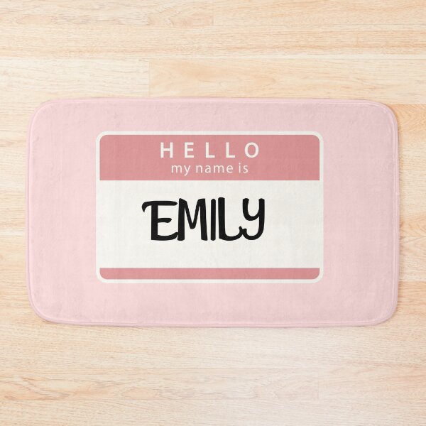 Item preview, My name is Emily designed and sold by melbournegirl.