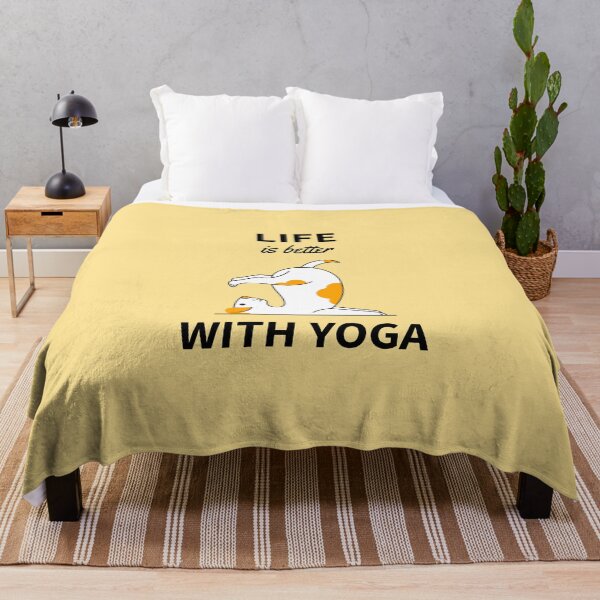 Item preview, Life is better with yoga dog inverted pose designed and sold by javes93.