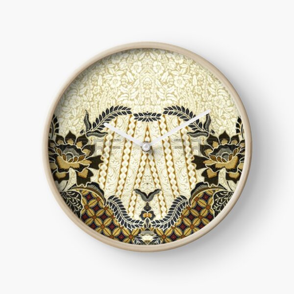 Batik Indonesia Clock