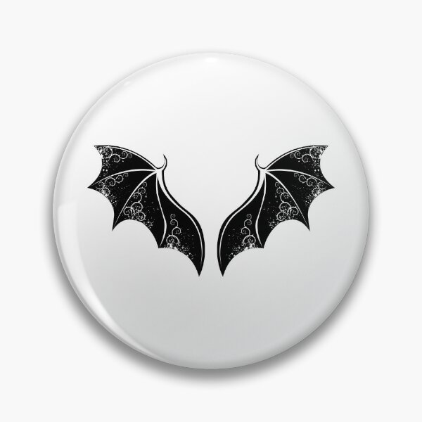 Item preview, Black Dragon Wings ( Black Tattoo Wings ) designed and sold by Blackmoon9.