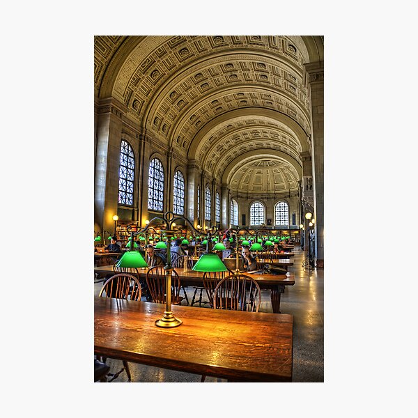 Reading Room Photographic Print