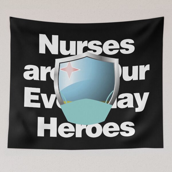 Item preview, Aruba Nurses are Everyday Heroes designed and sold by HelloFromAja.