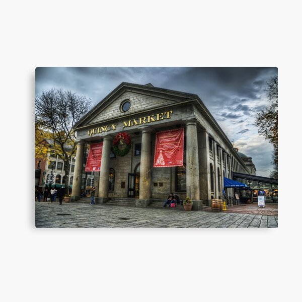 Quincy Market Long Canvas Print