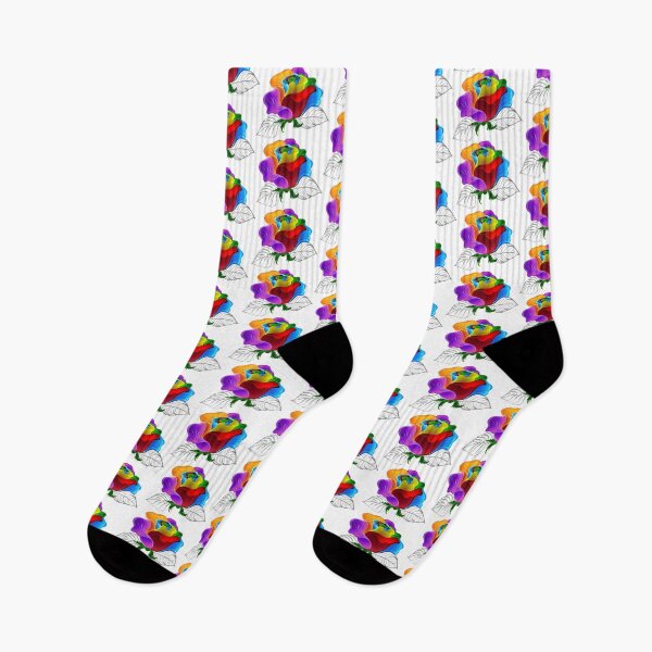 Item preview, Rainbow rose bud ( Rainbow roses ) designed and sold by Blackmoon9.