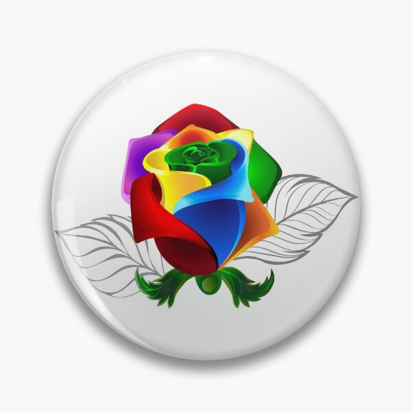 Item preview, Rainbow rose bud ( Rainbow roses ) designed and sold by Blackmoon9.