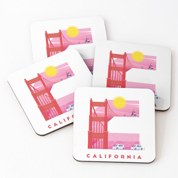 Item preview, California with Golden Gate Bridge and Self Driving Cars designed and sold by Arko  Ranger.