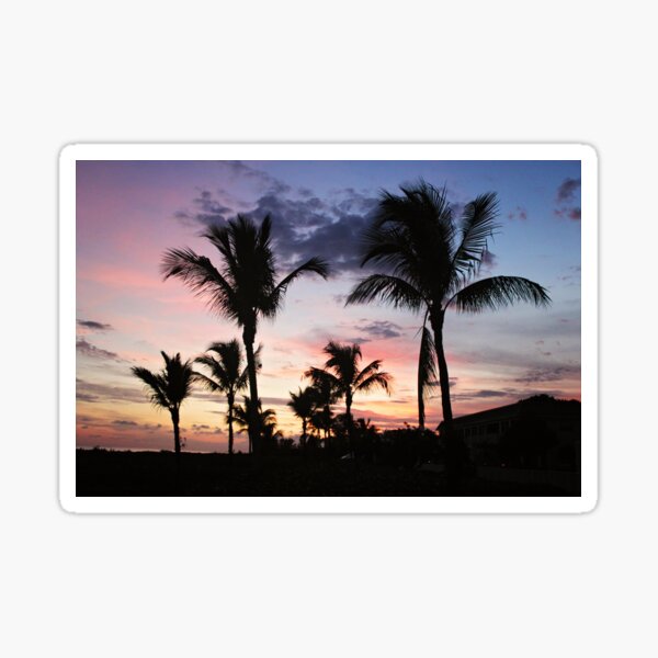 Sanibel Sunset Sticker