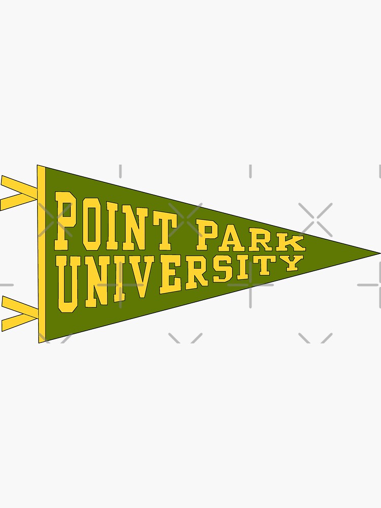 "Point Park University Pennant" Sticker for Sale by bhipp94 Redbubble