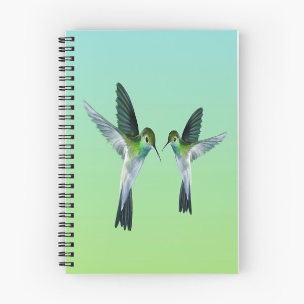 Aperçu de l'œuvre Duo Colibri Vert créée et vendue par Barbny.