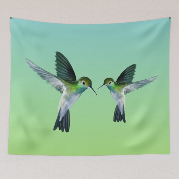 Item preview, Green Hummingbird Duo designed and sold by Barbny.