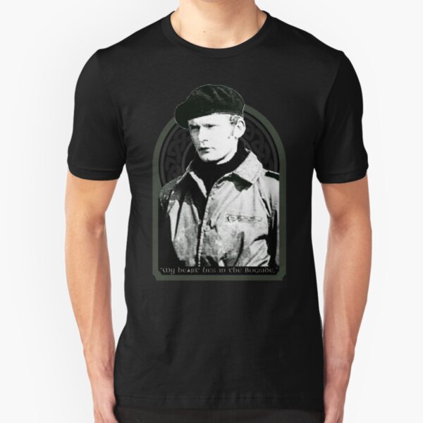 Martin McGuinness - My heart lies in the Bogside Slim Fit T-Shirt