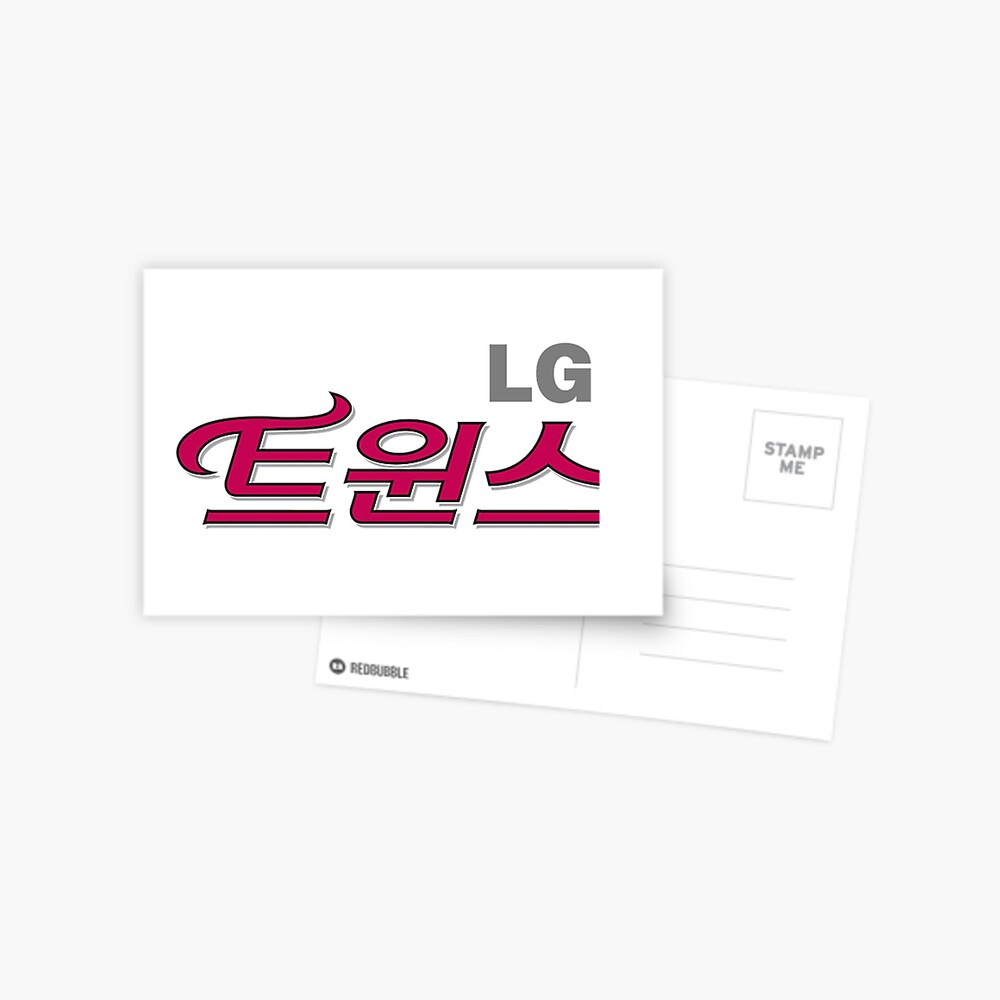LG Twins Seoul Baseball KBO Mascot Logo Postcard for Sale by  jordansarcher