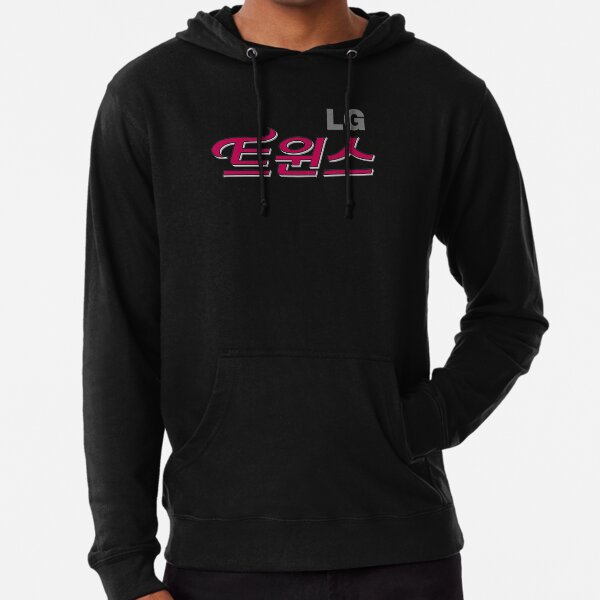 LG Twins Seoul Baseball KBO Korean Script Logo | Pullover Hoodie