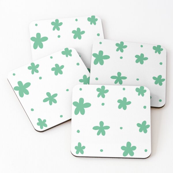 Item preview, Green Flowers/Clovers designed and sold by chipkazoo.