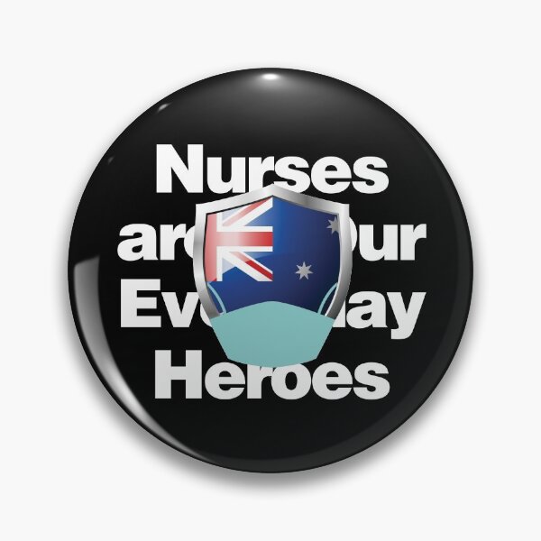 Item preview, Australia Nurses are Everyday Heroes designed and sold by HelloFromAja.