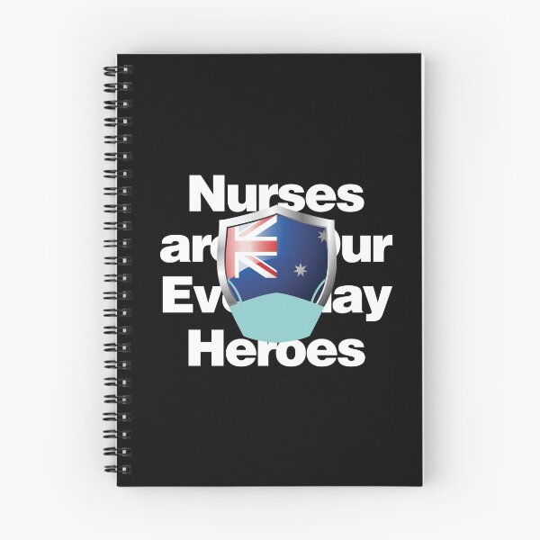 Item preview, Australia Nurses are Everyday Heroes designed and sold by HelloFromAja.