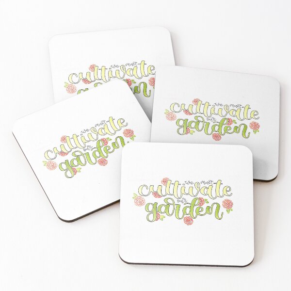 Item preview, We must cultivate our garden designed and sold by MadiQuig.