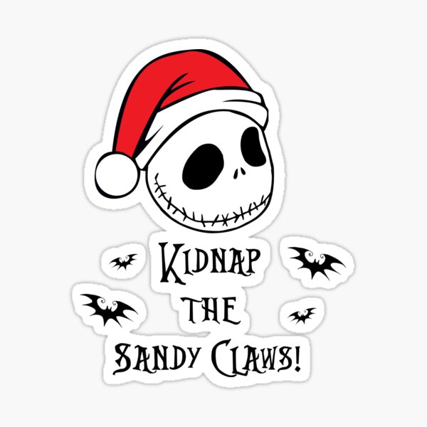 Nightmare Before Christmas - Sandy Claws Sticker