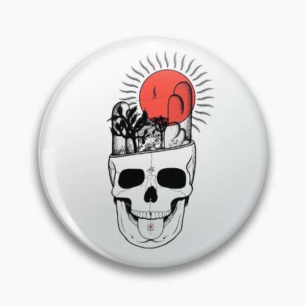 Item preview, Joshua Tree Skull (with Highliner) designed and sold by OC_Slacker Company.