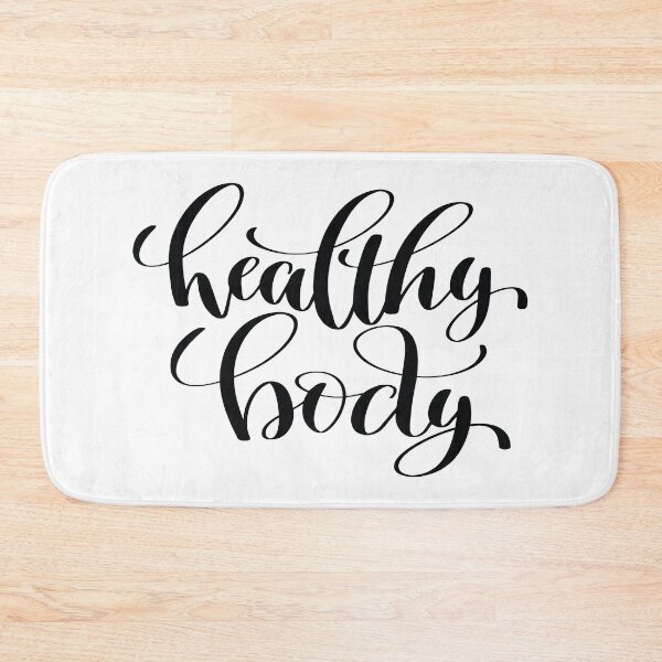 Item preview, Healthy Body Inspirational and Motivational Quotes designed and sold by ProjectX23.