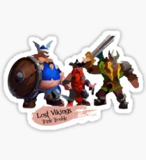 Triple Trouble Sticker