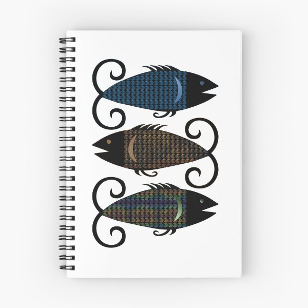 Item preview, Dibujado a mano peces coloridos y únicos. designed and sold by With My Hands By K.