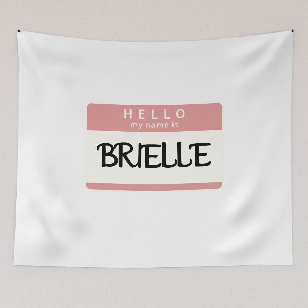 Item preview, Hello my name is Brielle designed and sold by melbournegirl.