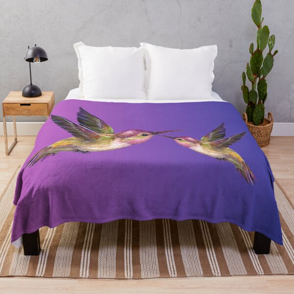 Item preview, Purple Hummingbird Duo designed and sold by Barbny.