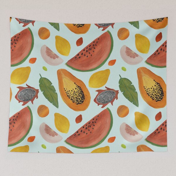 Item preview, Papayas, watermelons and tropical flavors! designed and sold by HouseofTari.