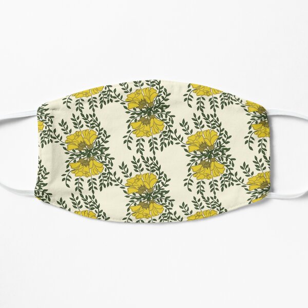Kowhai Flowers Mask