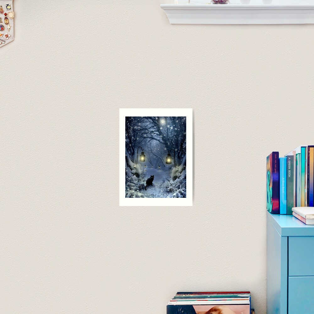 Winter Twilight Art Print