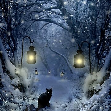 Artwork thumbnail, Winter Twilight by AngelaBarnett