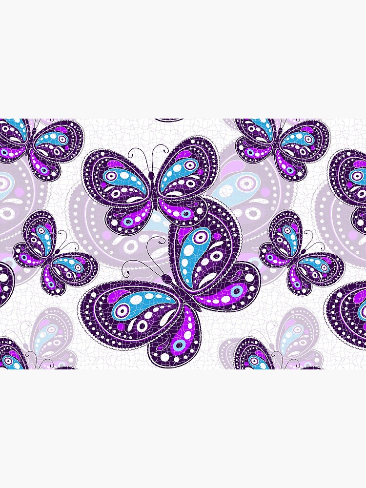 Purple Butterfly Bustle by adaba