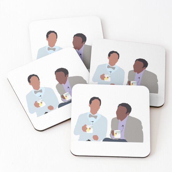 Troy and Abed Coasters (Set of 4)