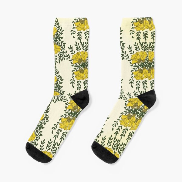 Kowhai Flowers Socks