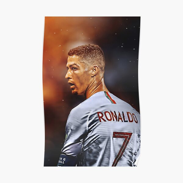 Wandbilder Cristiano Ronaldo Tapete Redbubble