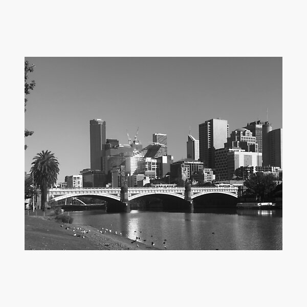 Item preview, Princes Bridge - BW designed and sold by David Thompson.