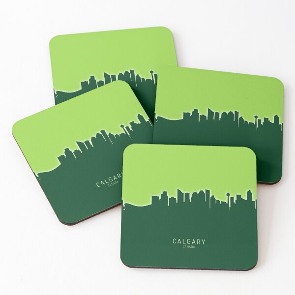 Item preview, Calgary Canada Skyline designed and sold by ArtPrints.
