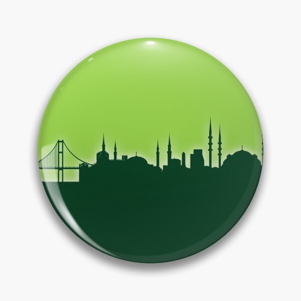 Artikelvorschau, Istanbul Turkey Skyline entworfen und verkauft von ArtPrints.