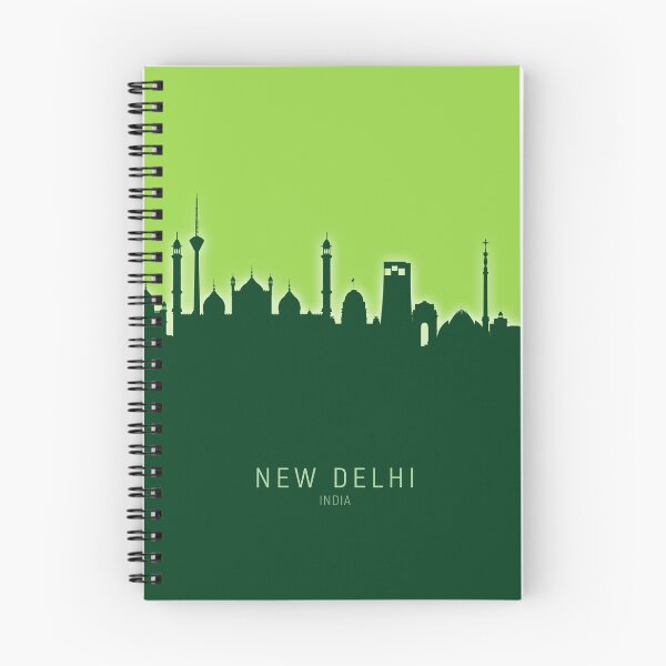 Item preview, New Delhi India Skyline designed and sold by ArtPrints.