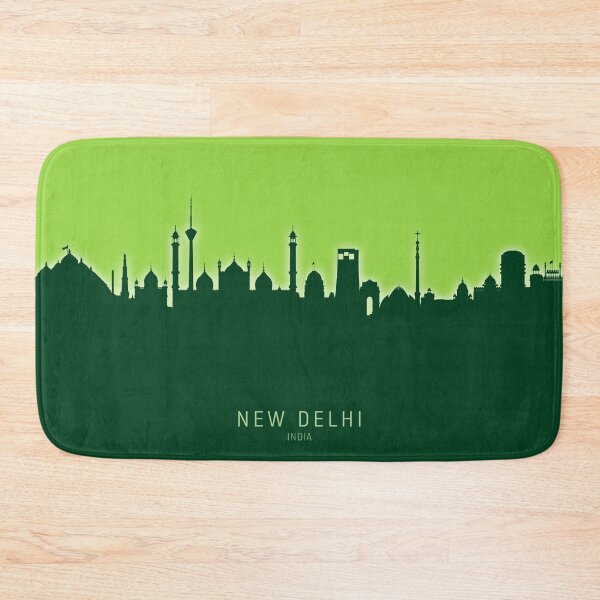 Item preview, New Delhi India Skyline designed and sold by ArtPrints.